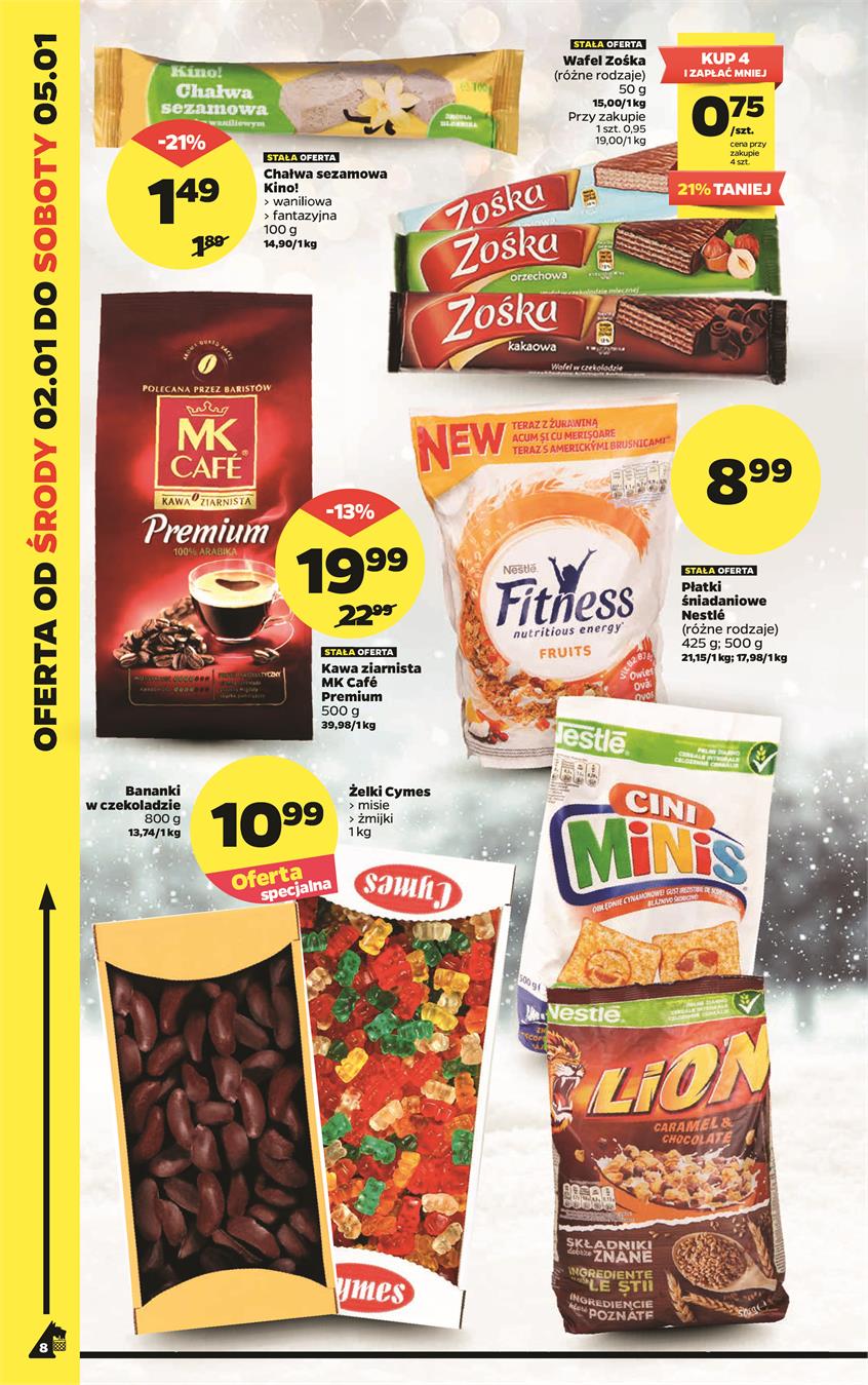 Gazetka Netto Sp. z o.o. nr 8 od 2019-01-02 do 2019-01-05