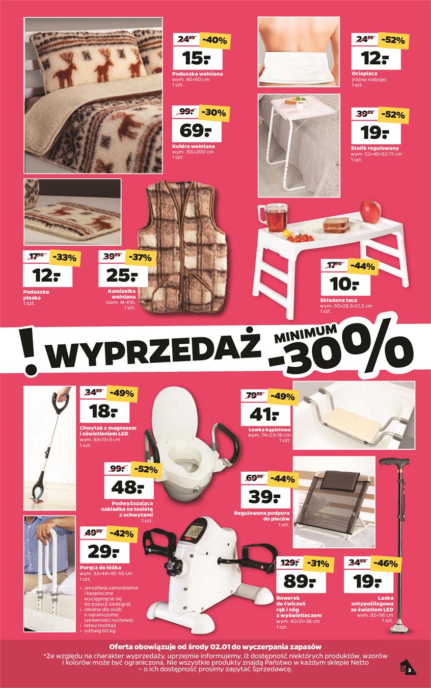 Gazetka Netto Sp. z o.o. nr 3 od 2019-01-02 do 2019-01-05
