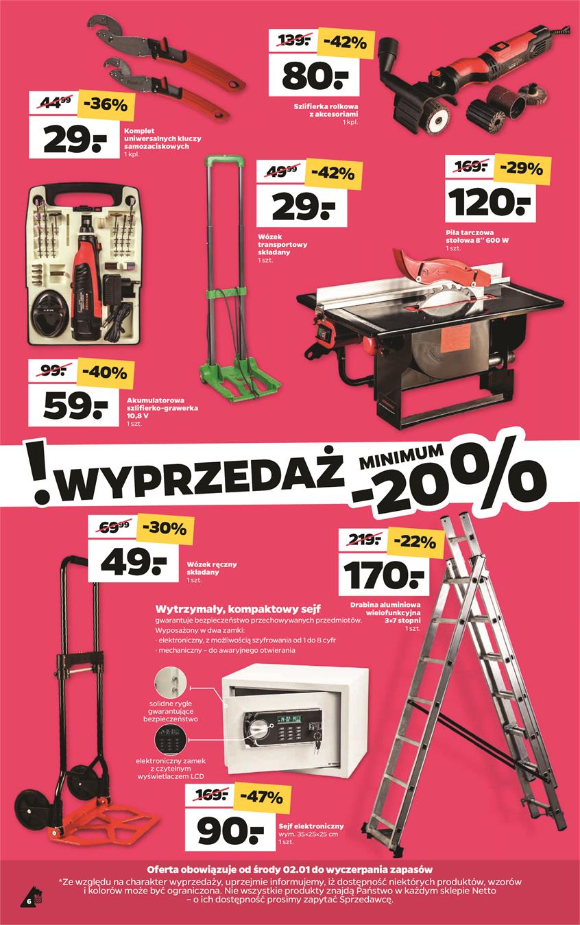 Gazetka Netto Sp. z o.o. nr 6 od 2019-01-02 do 2019-01-05