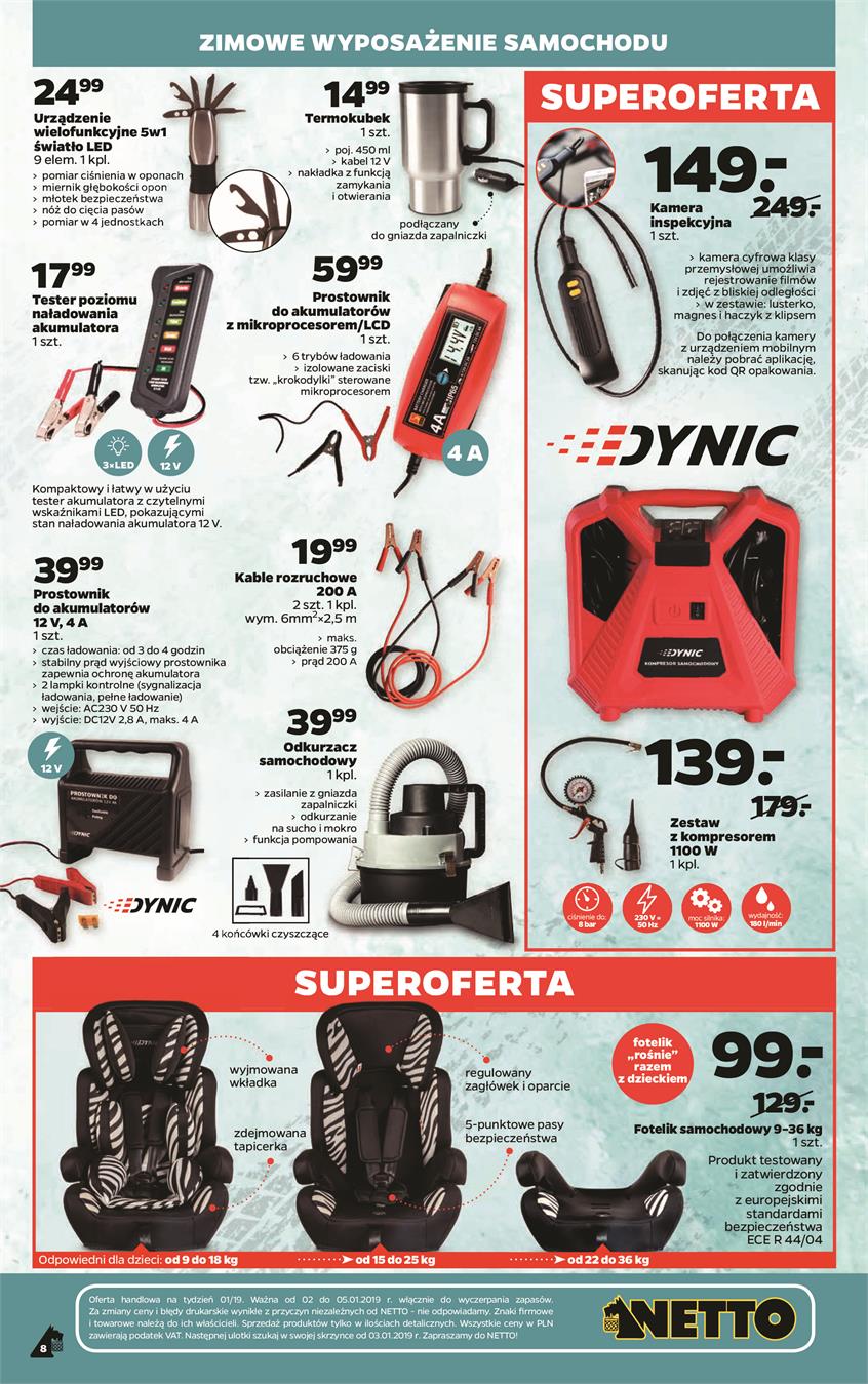 Gazetka Netto Sp. z o.o. nr 8 od 2019-01-02 do 2019-01-05