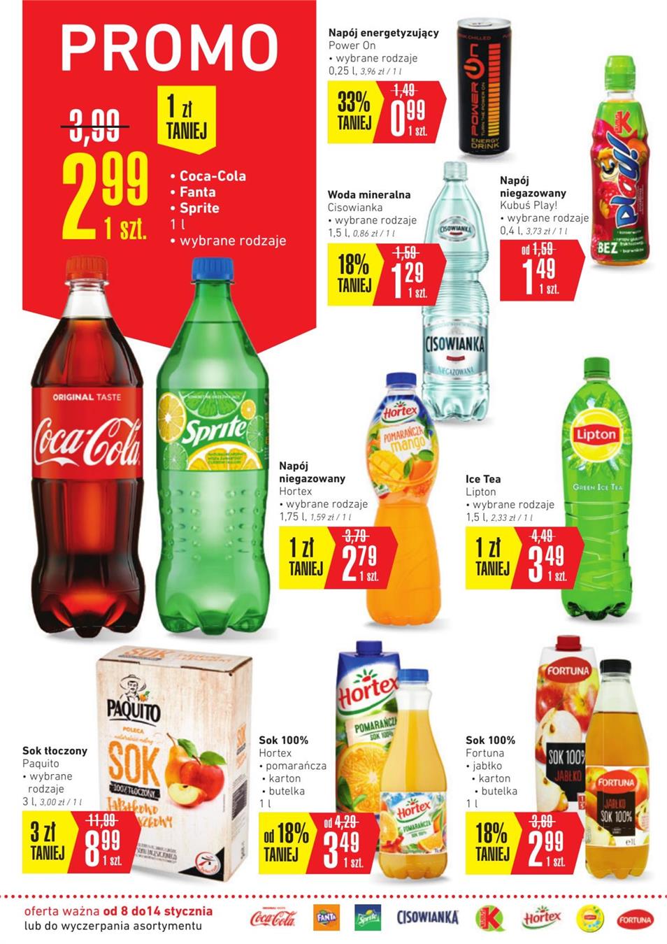 Gazetka SCA PR Polska Sp. z o.o. nr 7 od 2019-01-08 do 2019-01-14