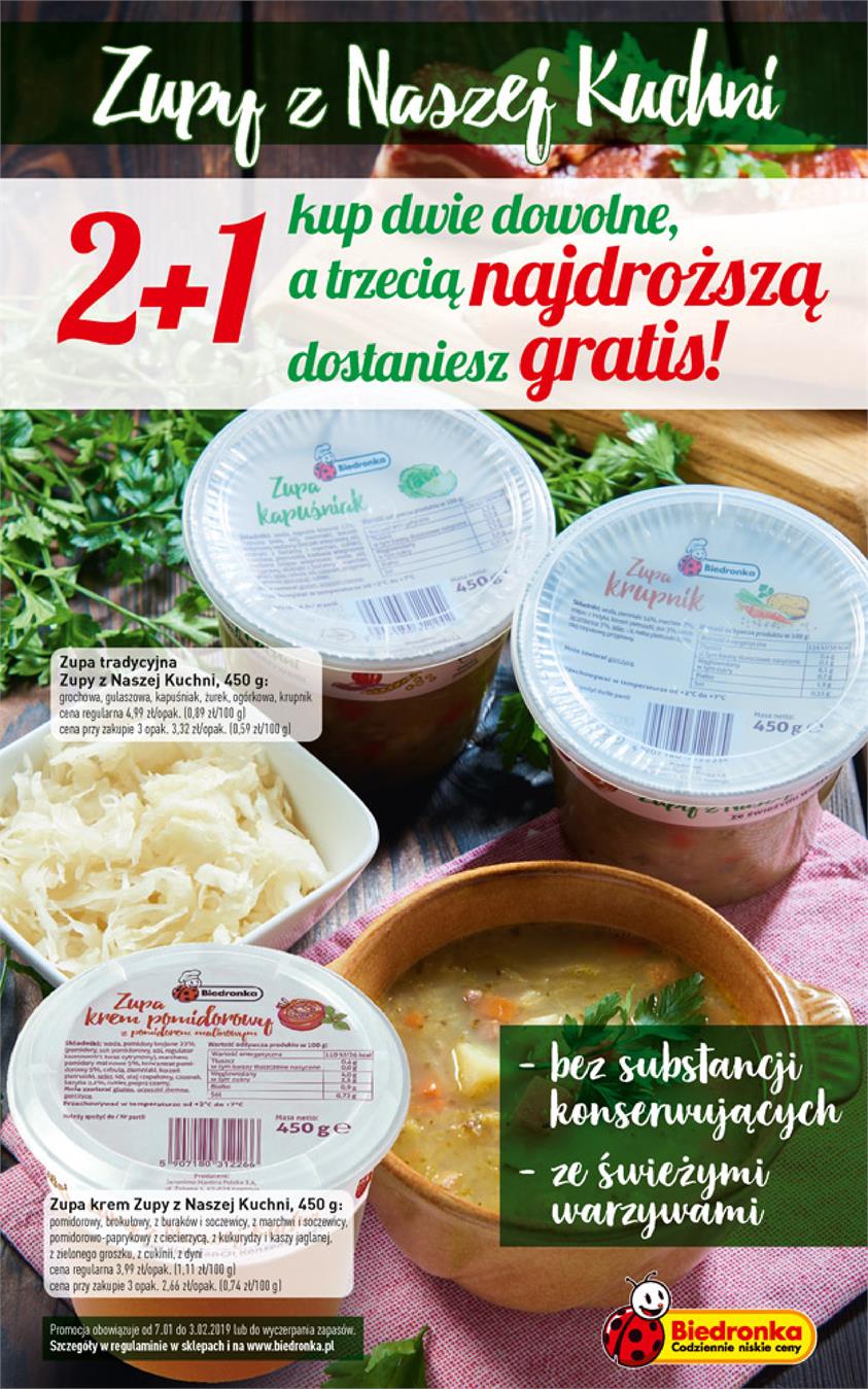 Gazetka Jeronimo Martins Polska SA nr 7 od 2019-01-07 do 2019-01-12