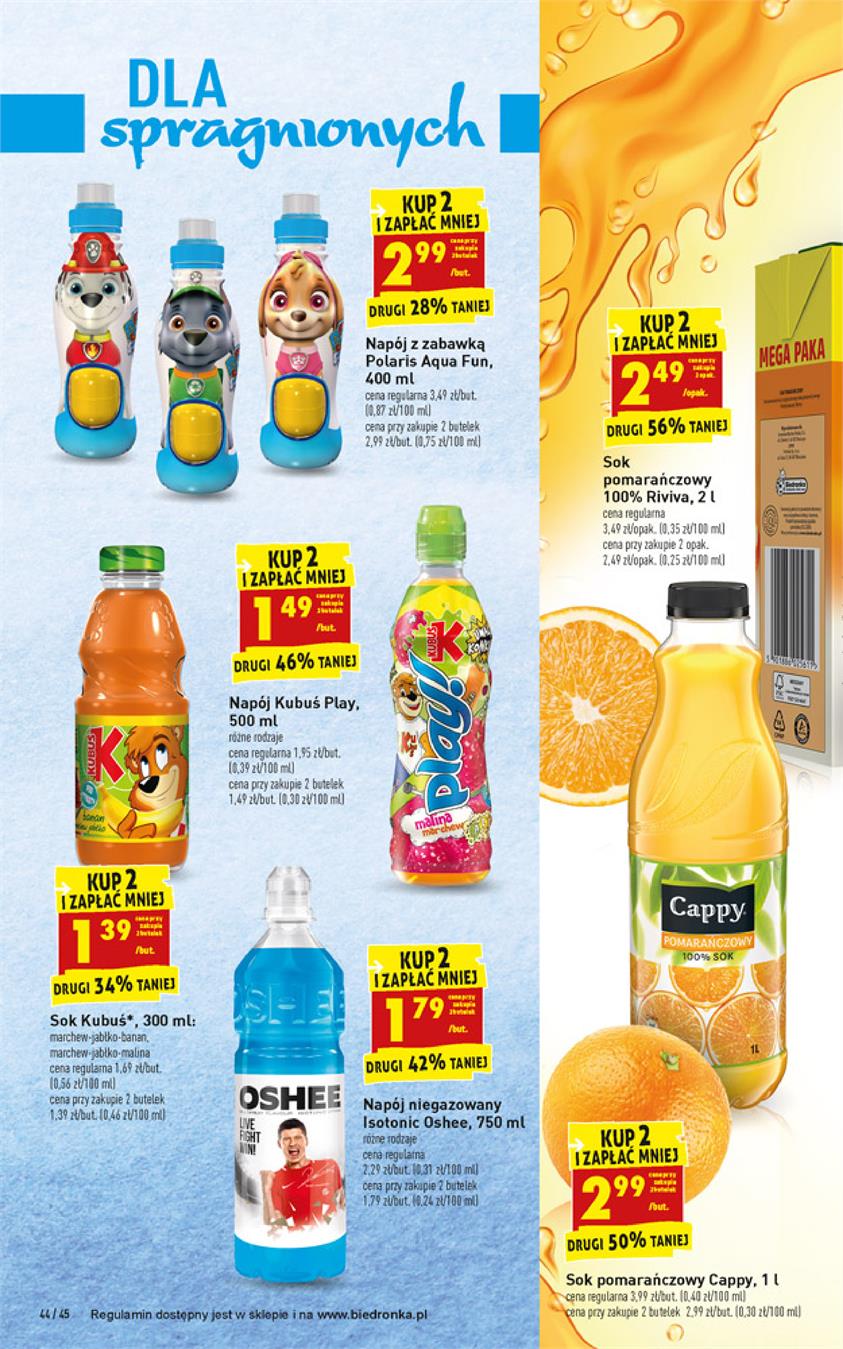 Gazetka Jeronimo Martins Polska SA nr 44 od 2019-01-07 do 2019-01-12