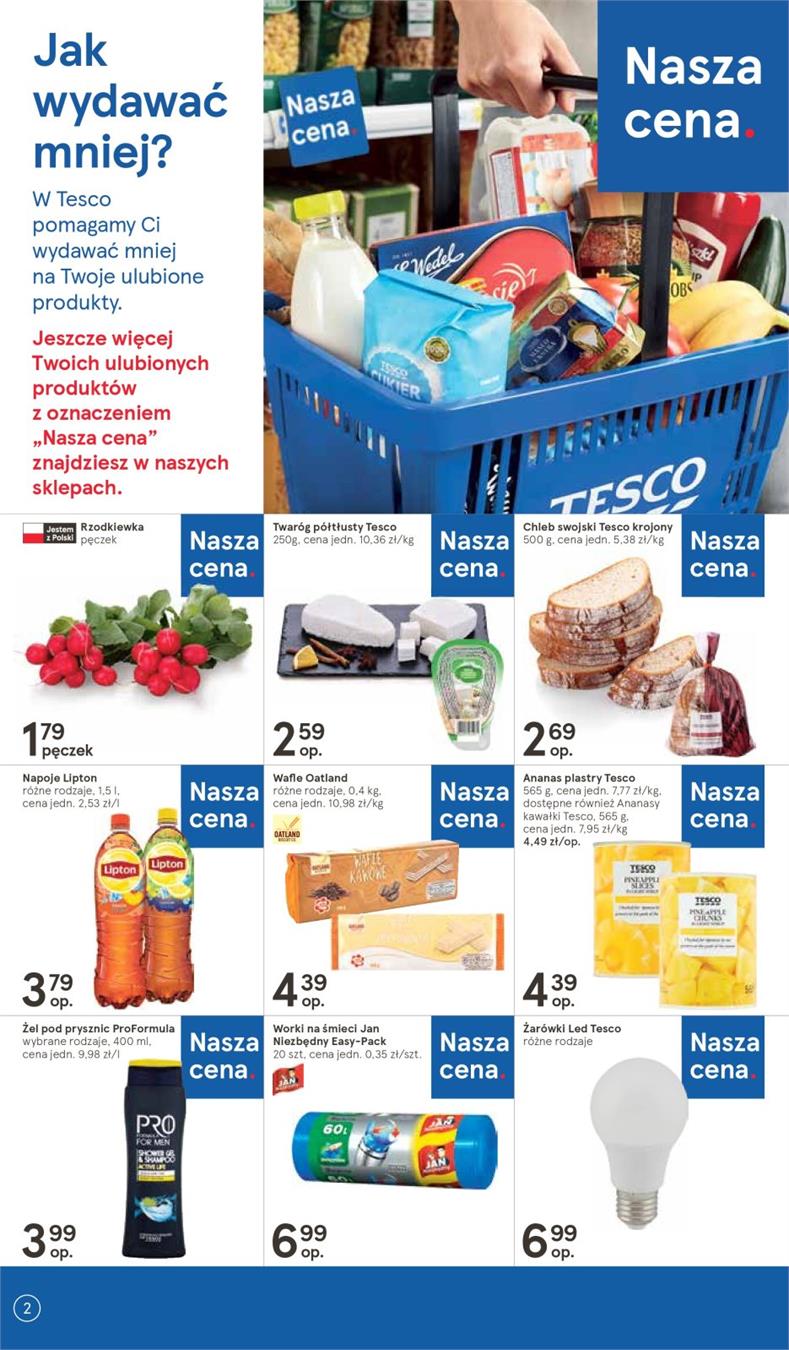 Gazetka Tesco Polska Sp. z o.o. nr 2 od 2019-01-10 do 2019-01-16