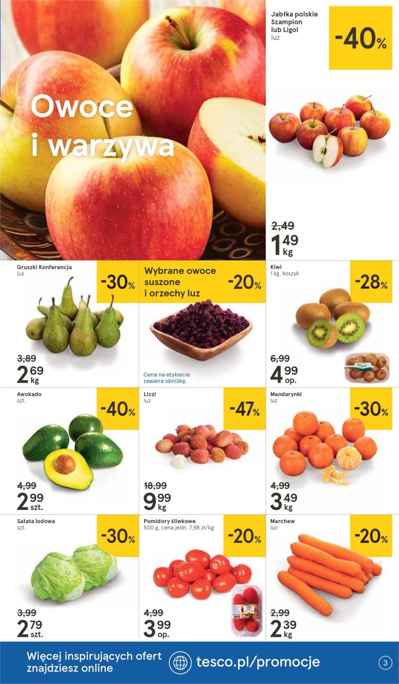 Gazetka Tesco Polska Sp. z o.o. nr 3 od 2019-01-10 do 2019-01-16