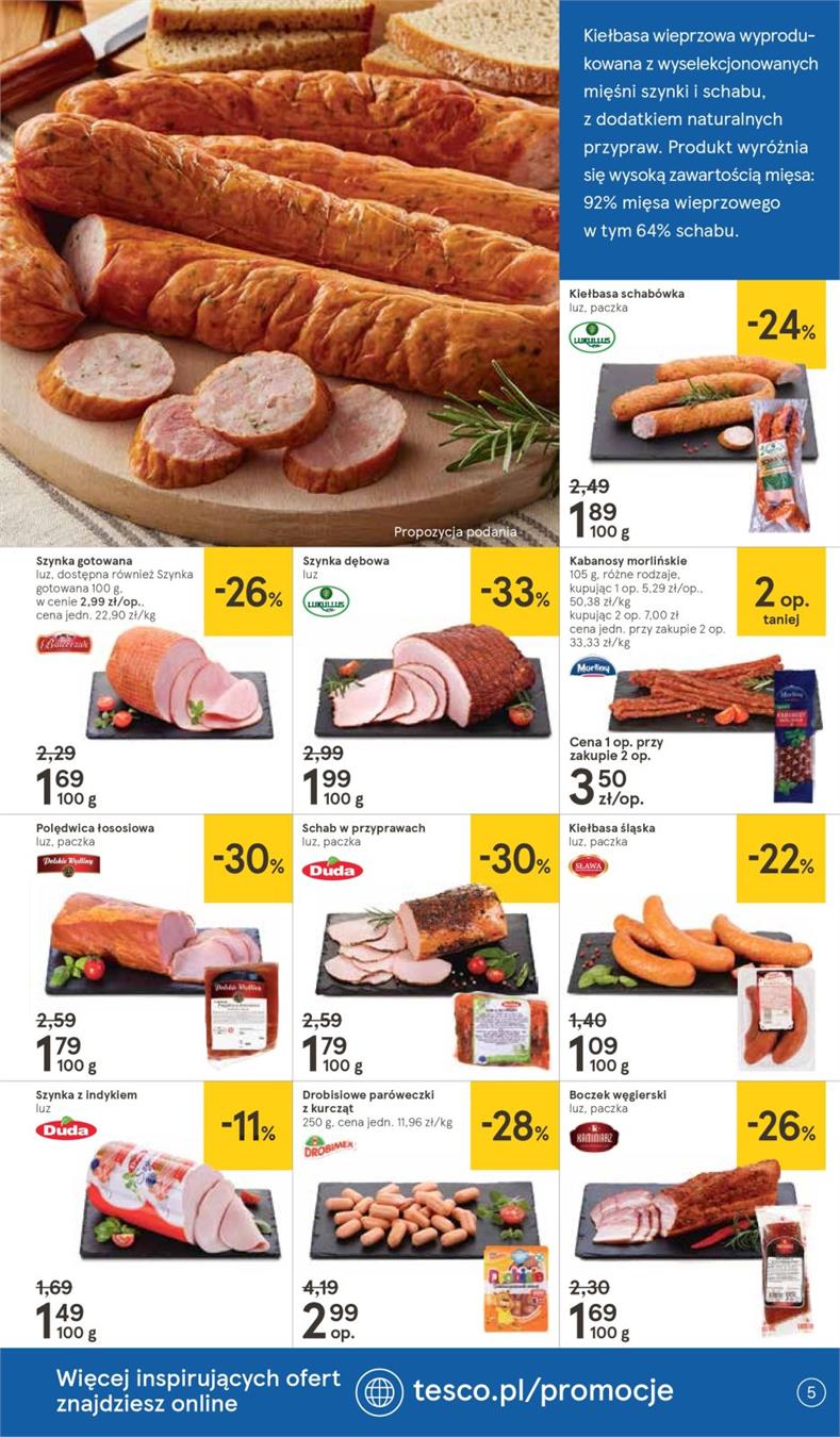 Gazetka Tesco Polska Sp. z o.o. nr 5 od 2019-01-10 do 2019-01-16