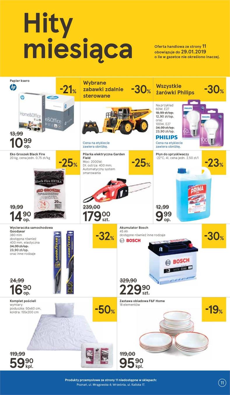 Gazetka Tesco Polska Sp. z o.o. nr 11 od 2019-01-10 do 2019-01-16