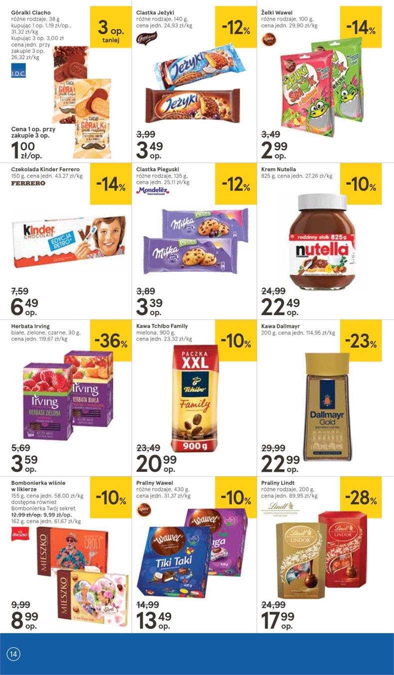 Gazetka Tesco Polska Sp. z o.o. nr 14 od 2019-01-10 do 2019-01-16