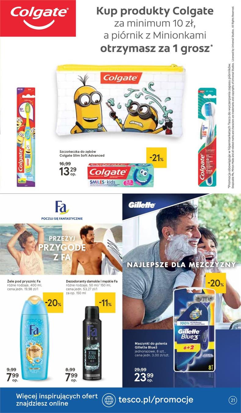 Gazetka Tesco Polska Sp. z o.o. nr 21 od 2019-01-10 do 2019-01-16