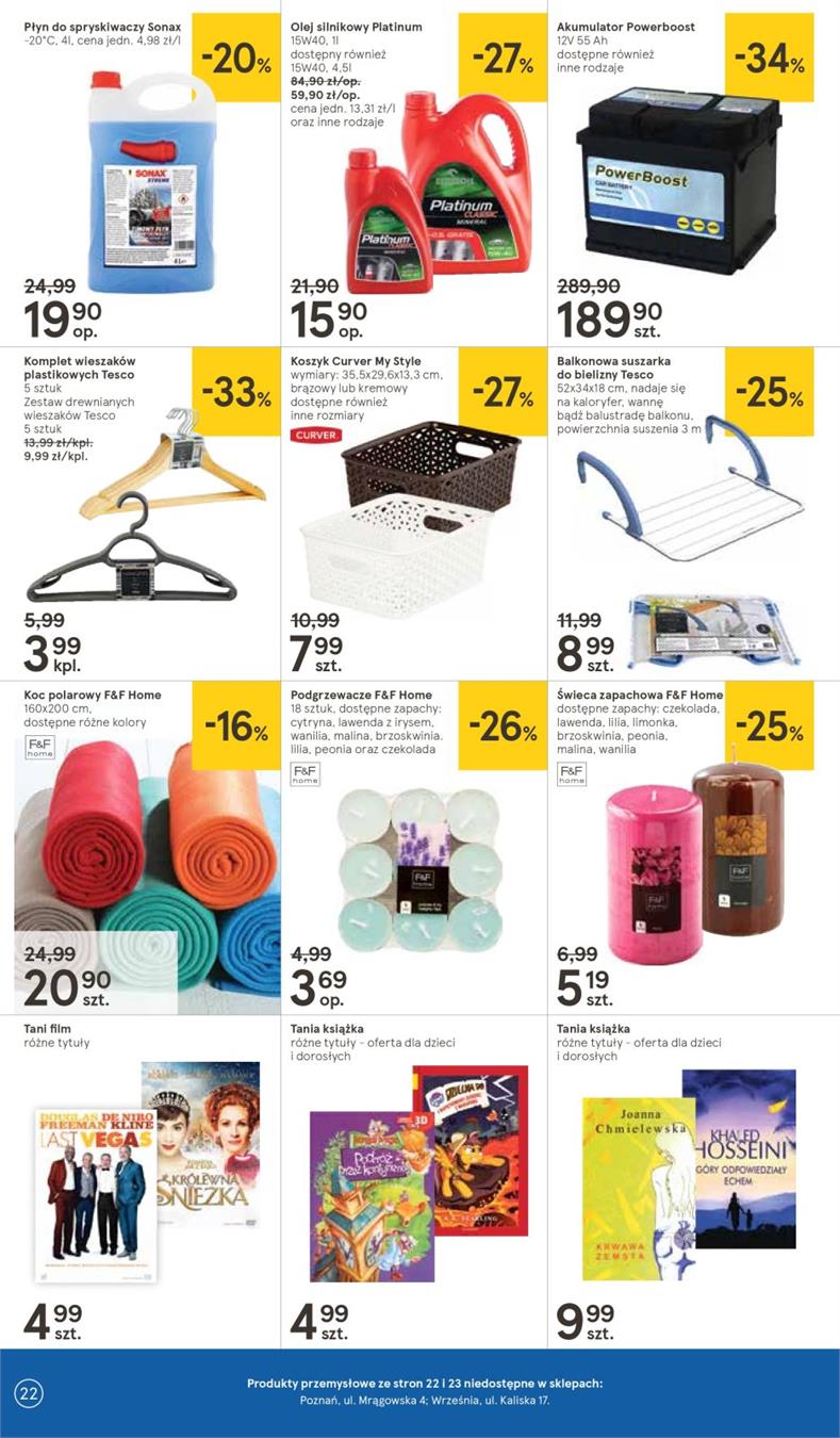 Gazetka Tesco Polska Sp. z o.o. nr 22 od 2019-01-10 do 2019-01-16