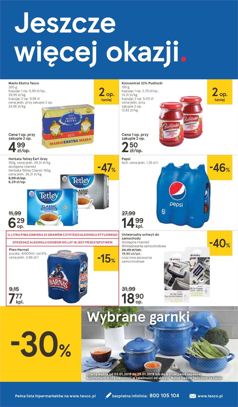 Gazetka Tesco Polska Sp. z o.o. nr 28 od 2019-01-10 do 2019-01-16
