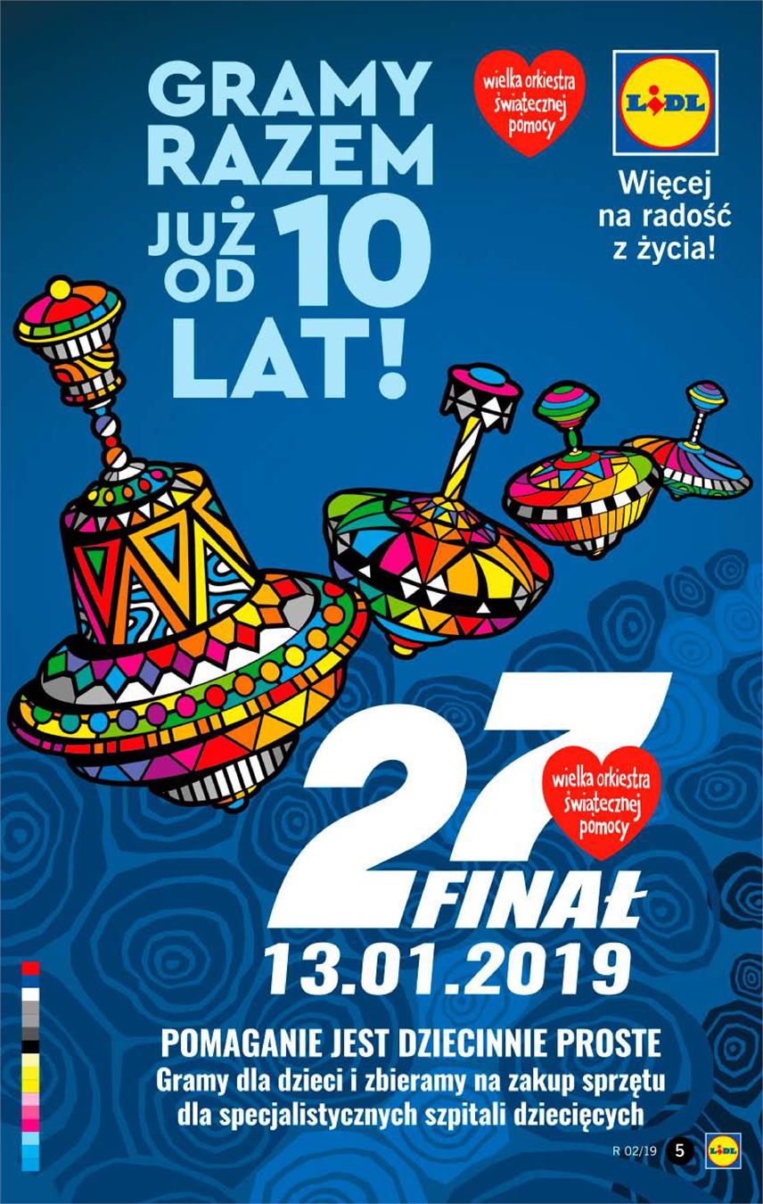 Gazetka Lidl Polska Sp. z o.o. nr 5 od 2019-01-10 do 2019-01-12