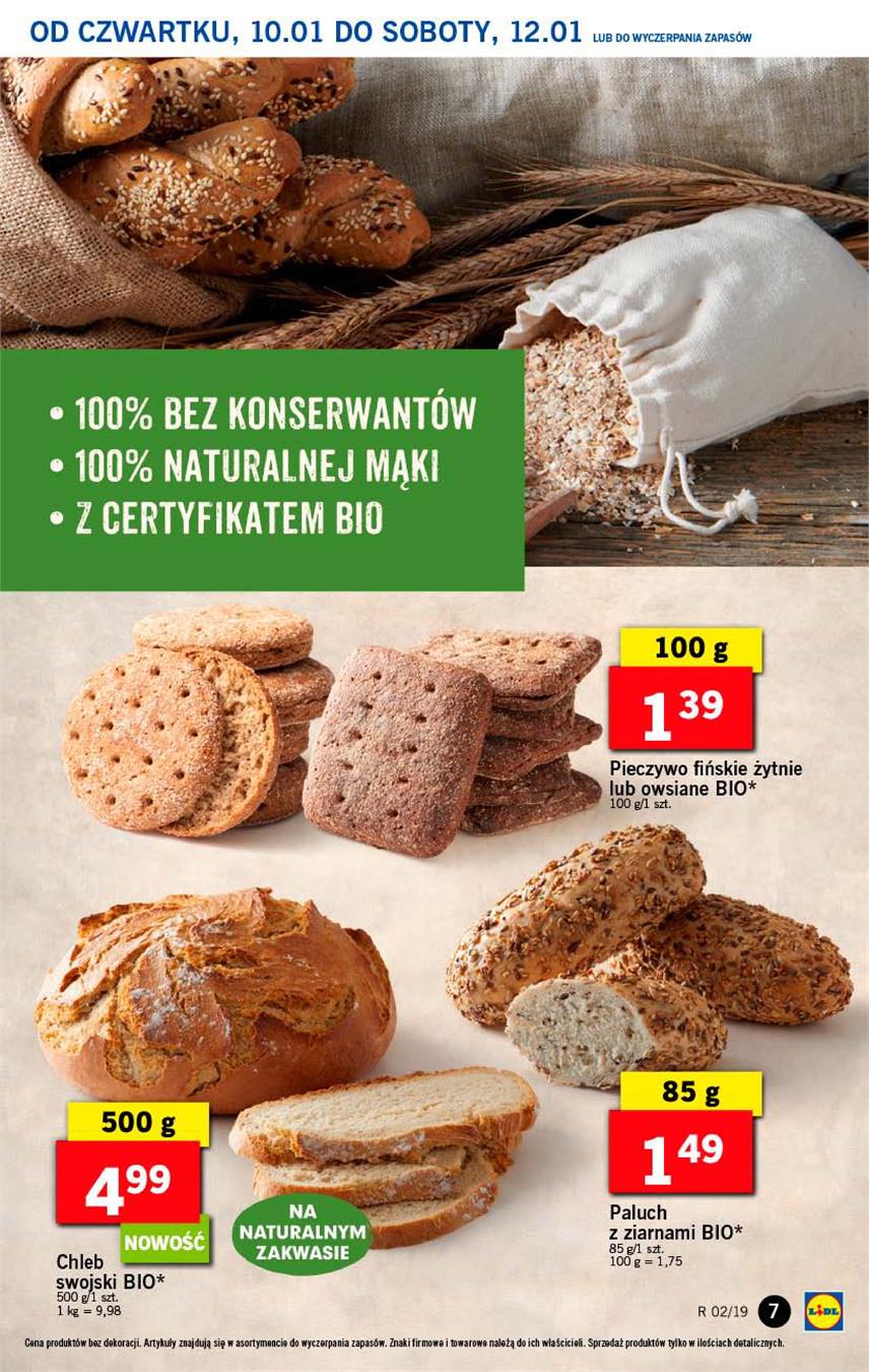 Gazetka Lidl Polska Sp. z o.o. nr 7 od 2019-01-10 do 2019-01-12