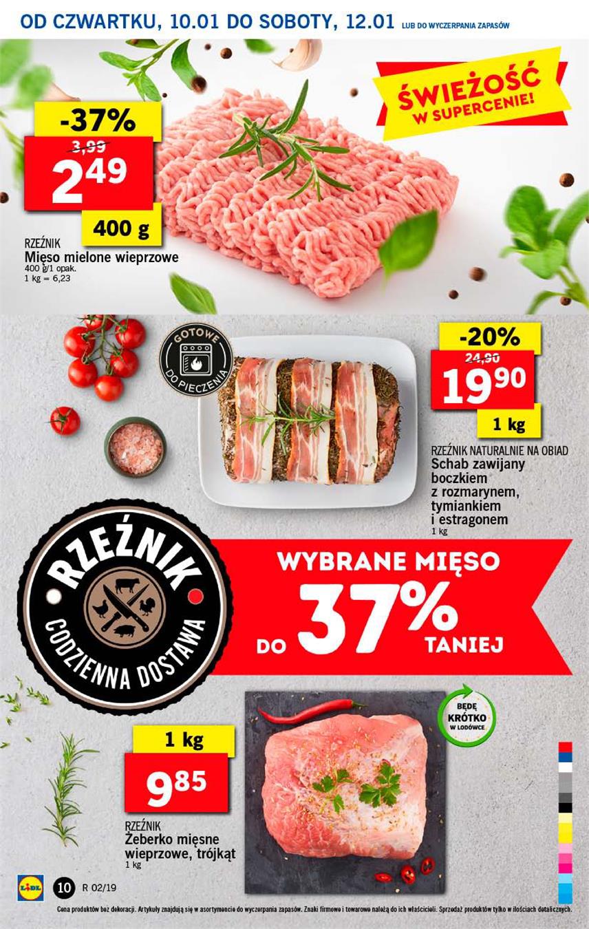 Gazetka Lidl Polska Sp. z o.o. nr 10 od 2019-01-10 do 2019-01-12
