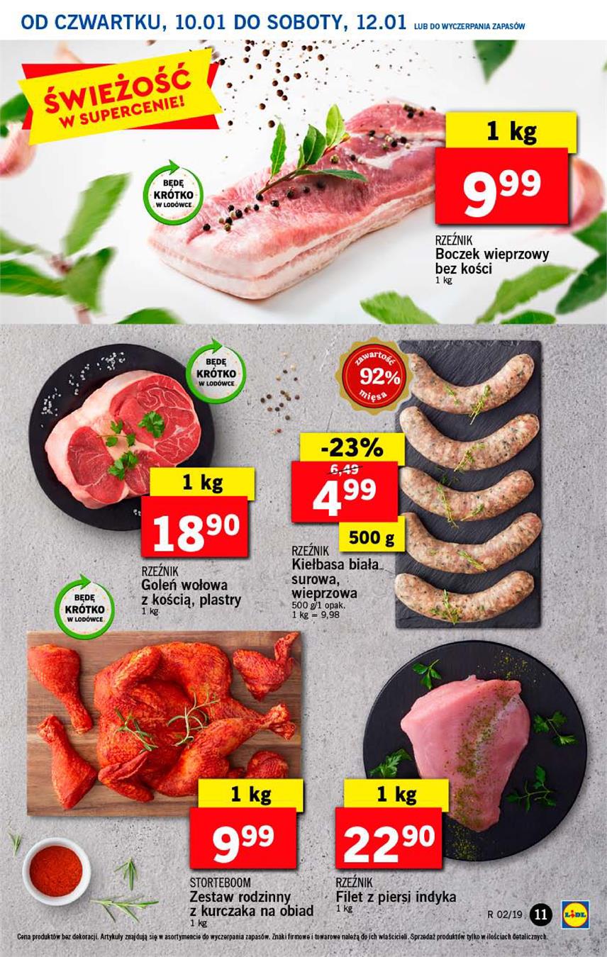 Gazetka Lidl Polska Sp. z o.o. nr 11 od 2019-01-10 do 2019-01-12