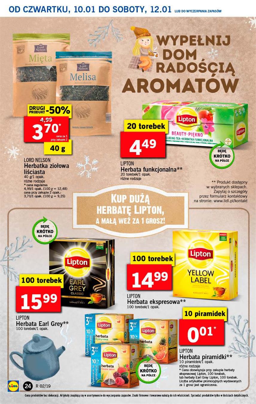 Gazetka Lidl Polska Sp. z o.o. nr 24 od 2019-01-10 do 2019-01-12
