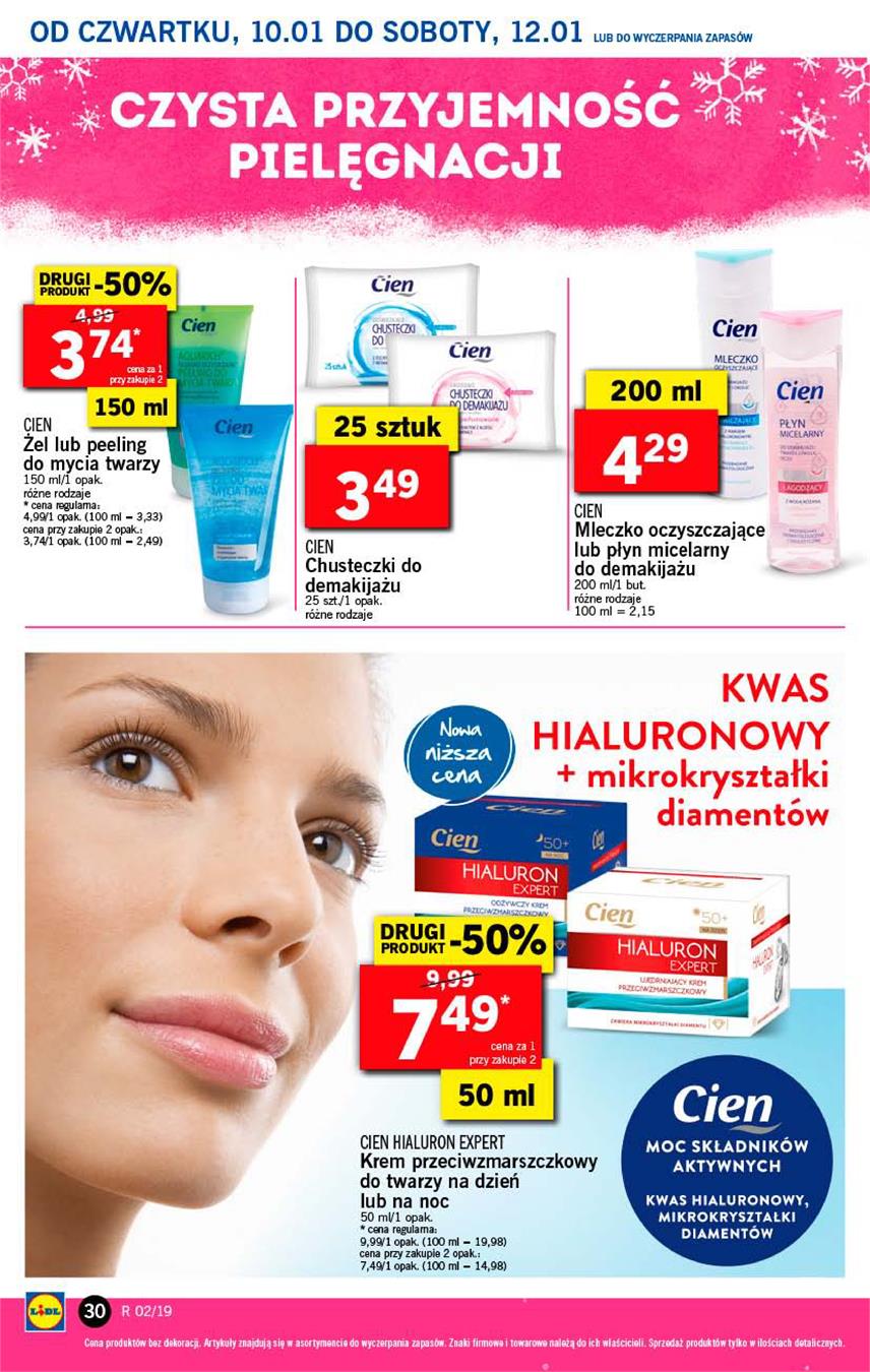 Gazetka Lidl Polska Sp. z o.o. nr 30 od 2019-01-10 do 2019-01-12