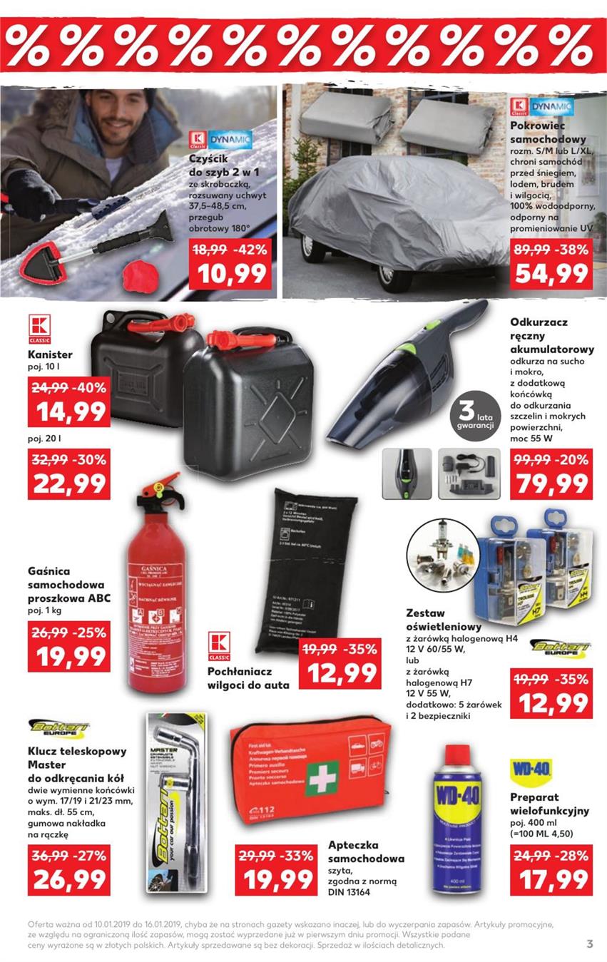 Gazetka Kaufland Polska Markety Sp. z o.o nr 3 od 2019-01-10 do 2019-01-16