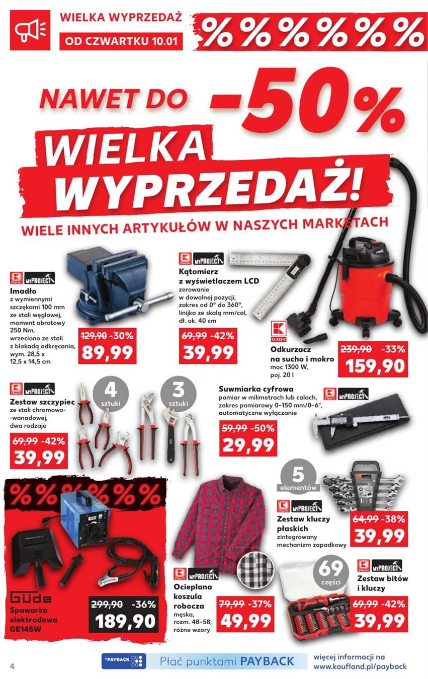 Gazetka Kaufland Polska Markety Sp. z o.o nr 4 od 2019-01-10 do 2019-01-16