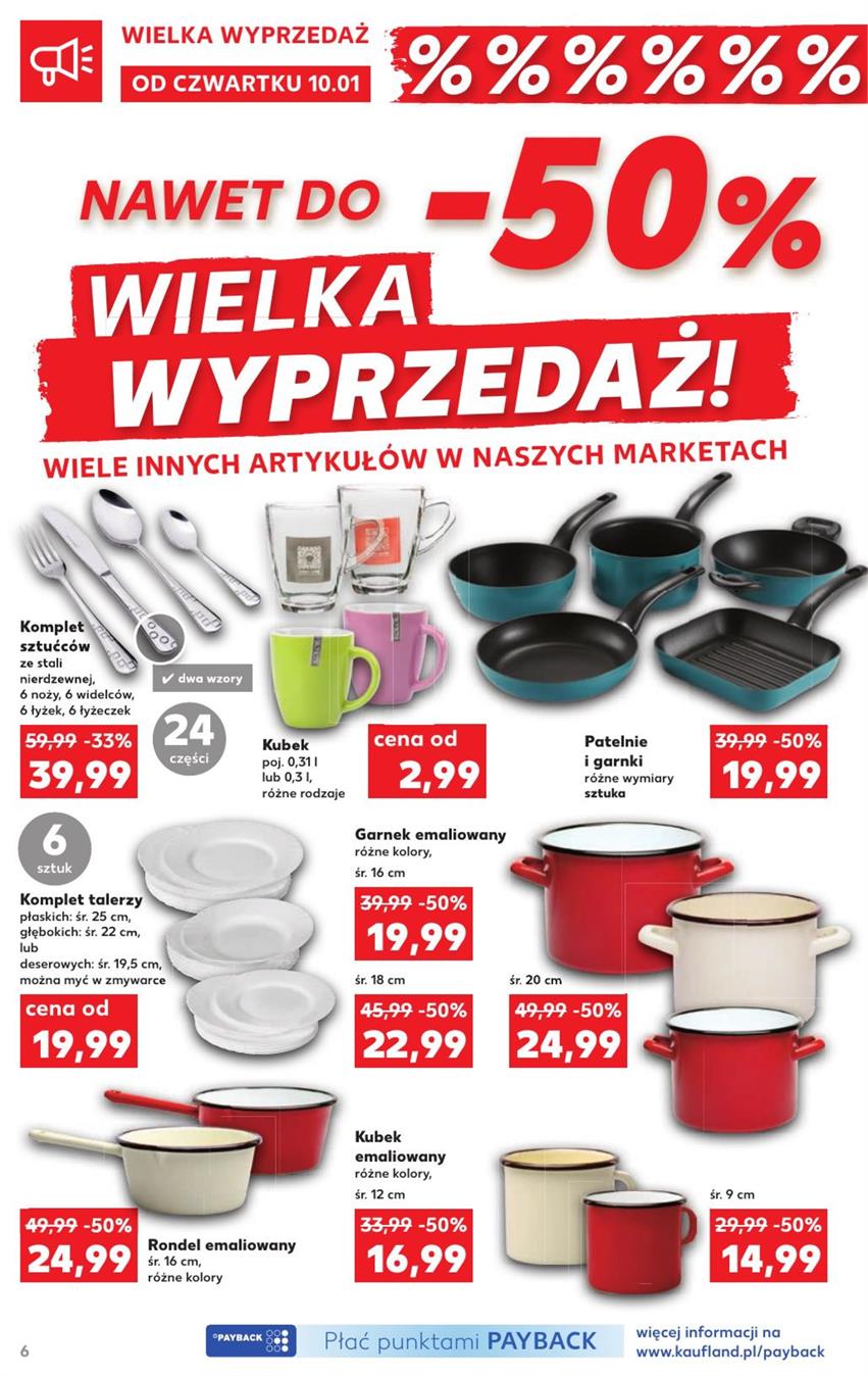 Gazetka Kaufland Polska Markety Sp. z o.o nr 6 od 2019-01-10 do 2019-01-16