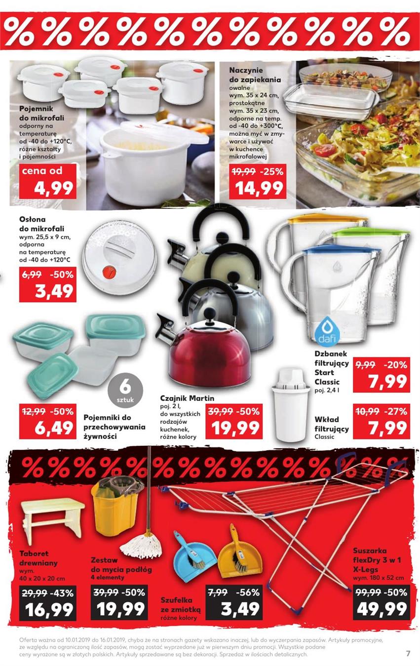 Gazetka Kaufland Polska Markety Sp. z o.o nr 7 od 2019-01-10 do 2019-01-16