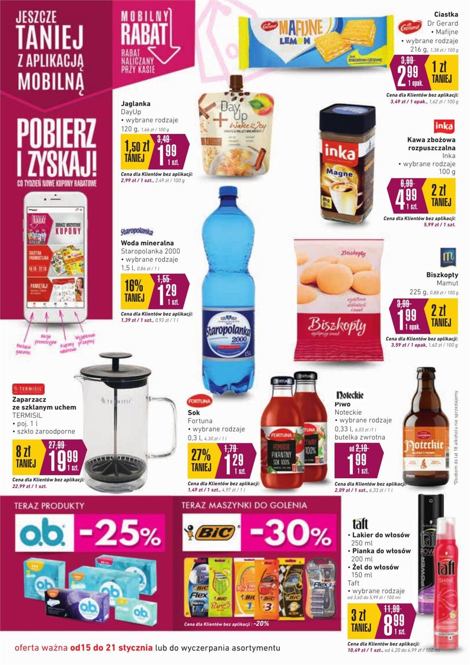 Gazetka SCA PR Polska Sp. z o.o. nr 2 od 2019-01-15 do 2019-01-21