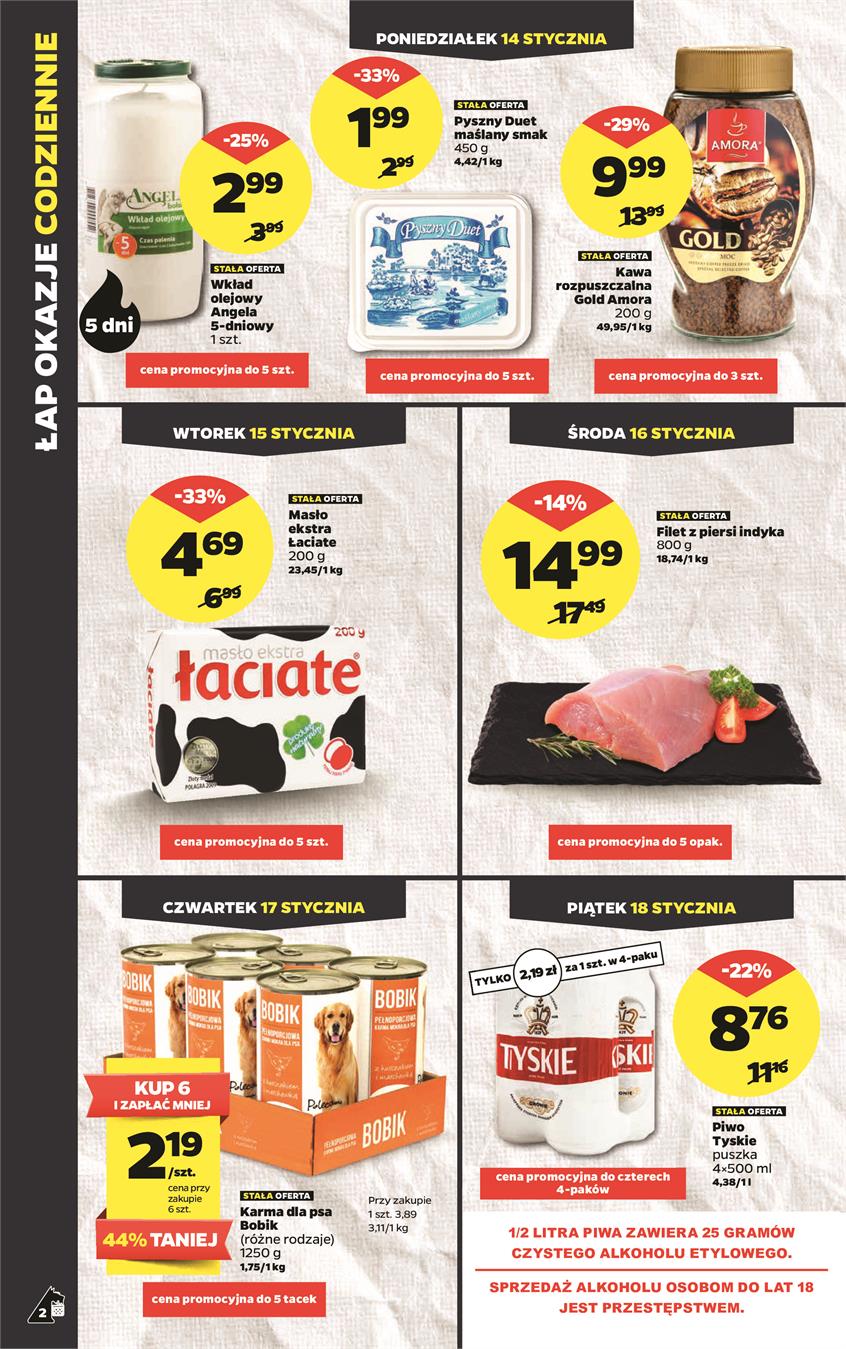 Gazetka Netto Sp. z o.o. nr 2 od 2019-01-14 do 2019-01-20