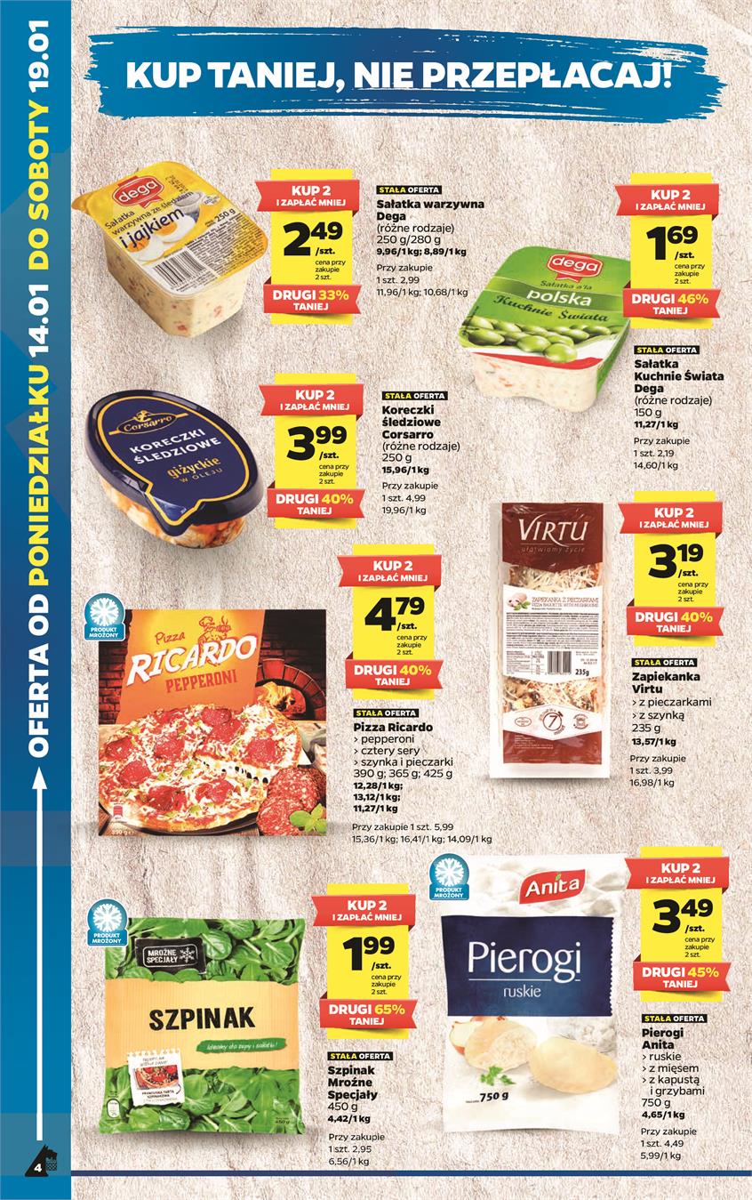 Gazetka Netto Sp. z o.o. nr 4 od 2019-01-14 do 2019-01-20