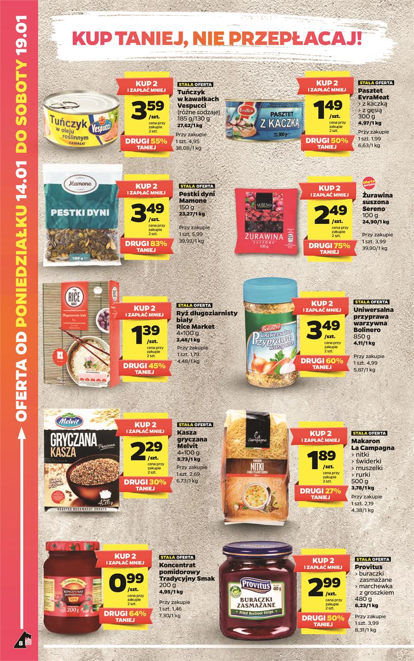 Gazetka Netto Sp. z o.o. nr 8 od 2019-01-14 do 2019-01-20