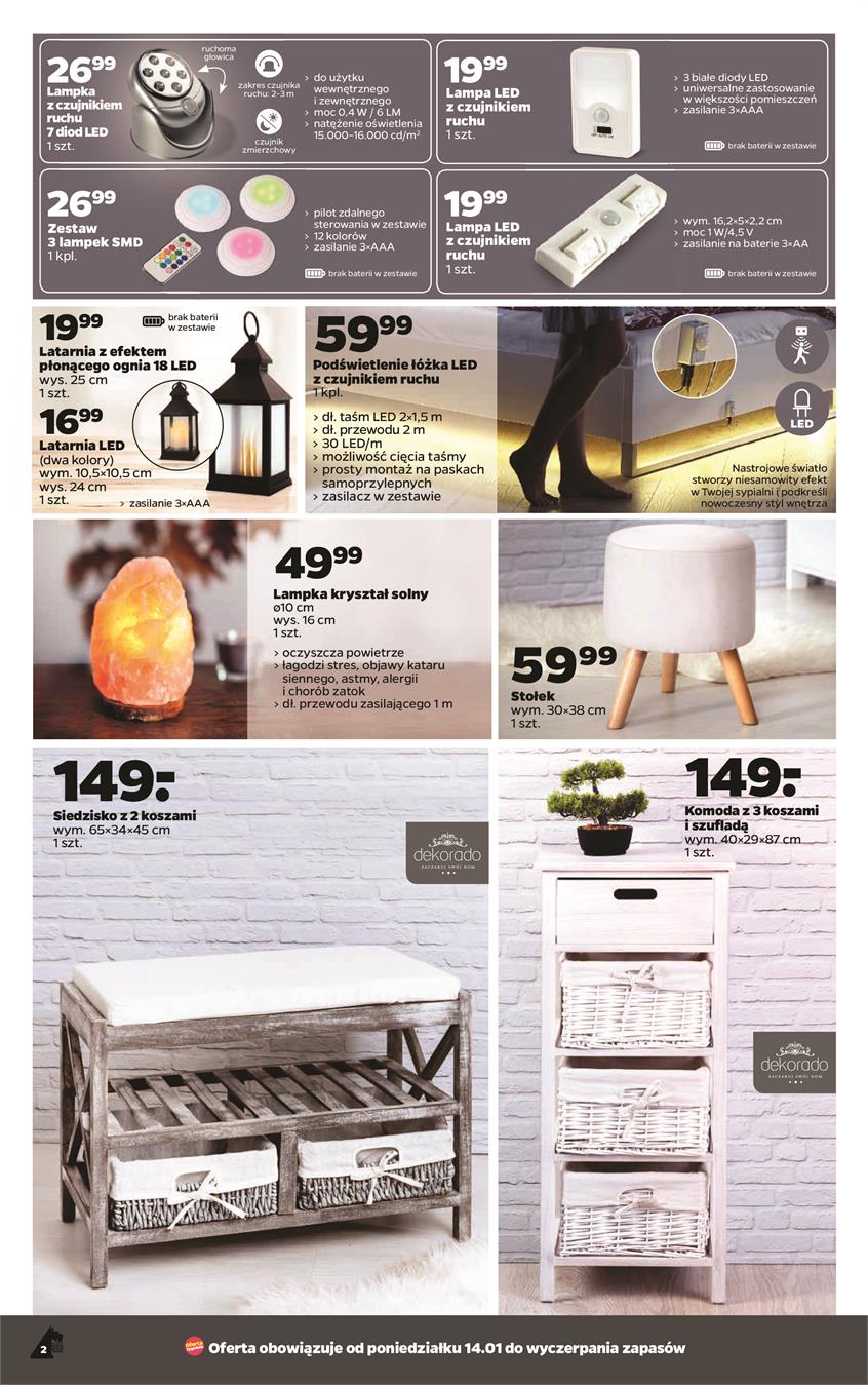 Gazetka Netto Sp. z o.o. nr 2 od 2019-01-14 do 2019-01-20