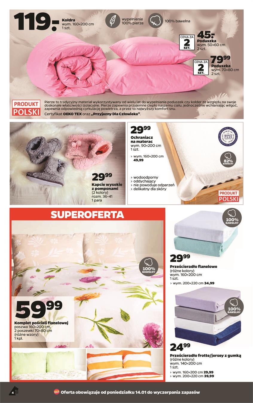 Gazetka Netto Sp. z o.o. nr 4 od 2019-01-14 do 2019-01-20