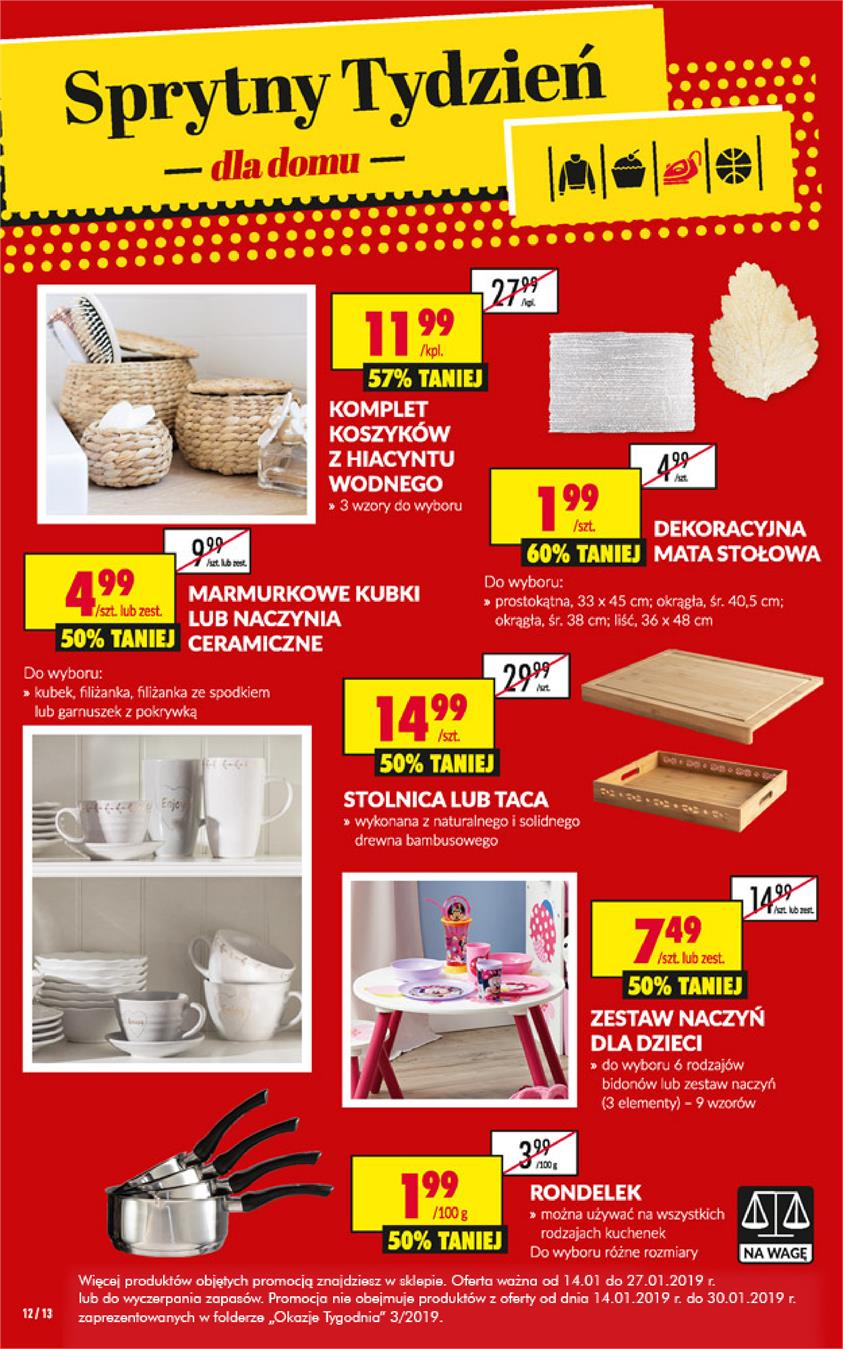 Gazetka Jeronimo Martins Polska SA nr 12 od 2019-01-14 do 2019-01-30