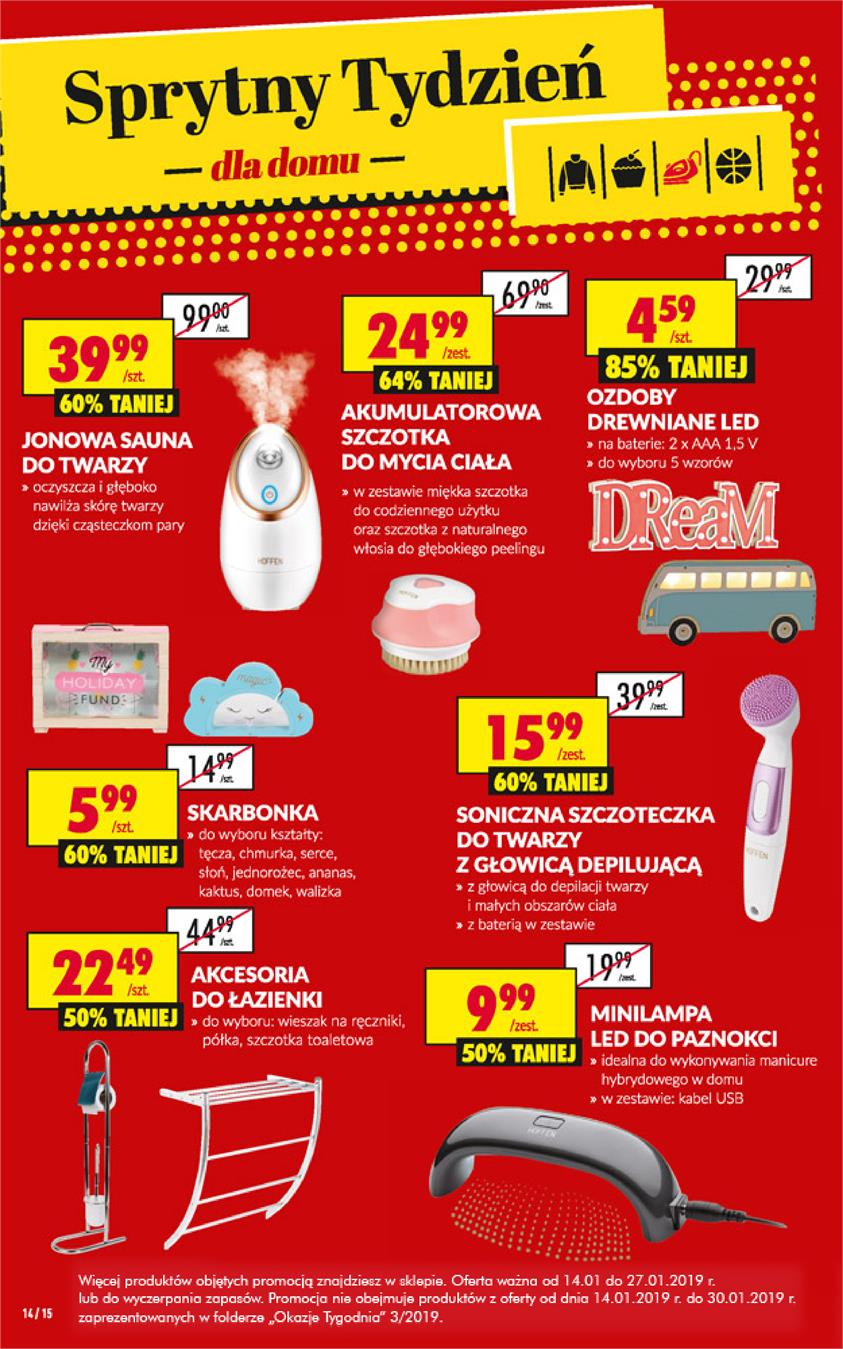Gazetka Jeronimo Martins Polska SA nr 14 od 2019-01-14 do 2019-01-30