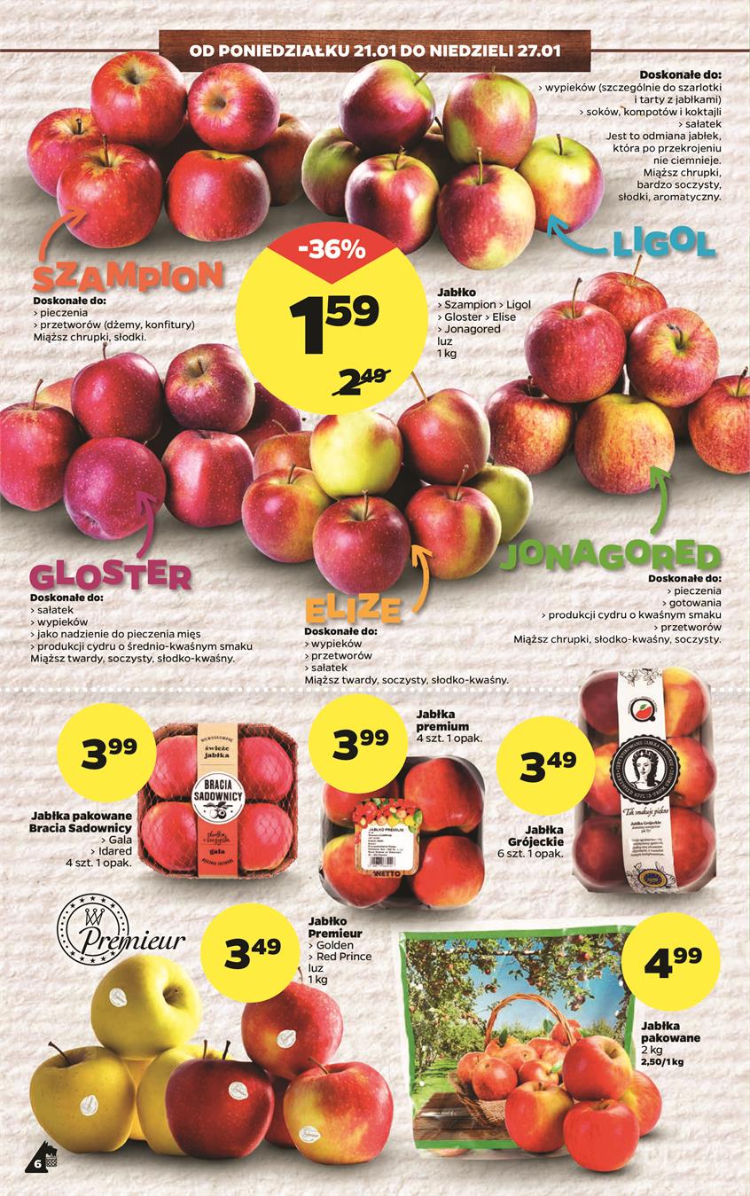 Gazetka Netto Sp. z o.o. nr 6 od 2019-01-21 do 2019-01-27