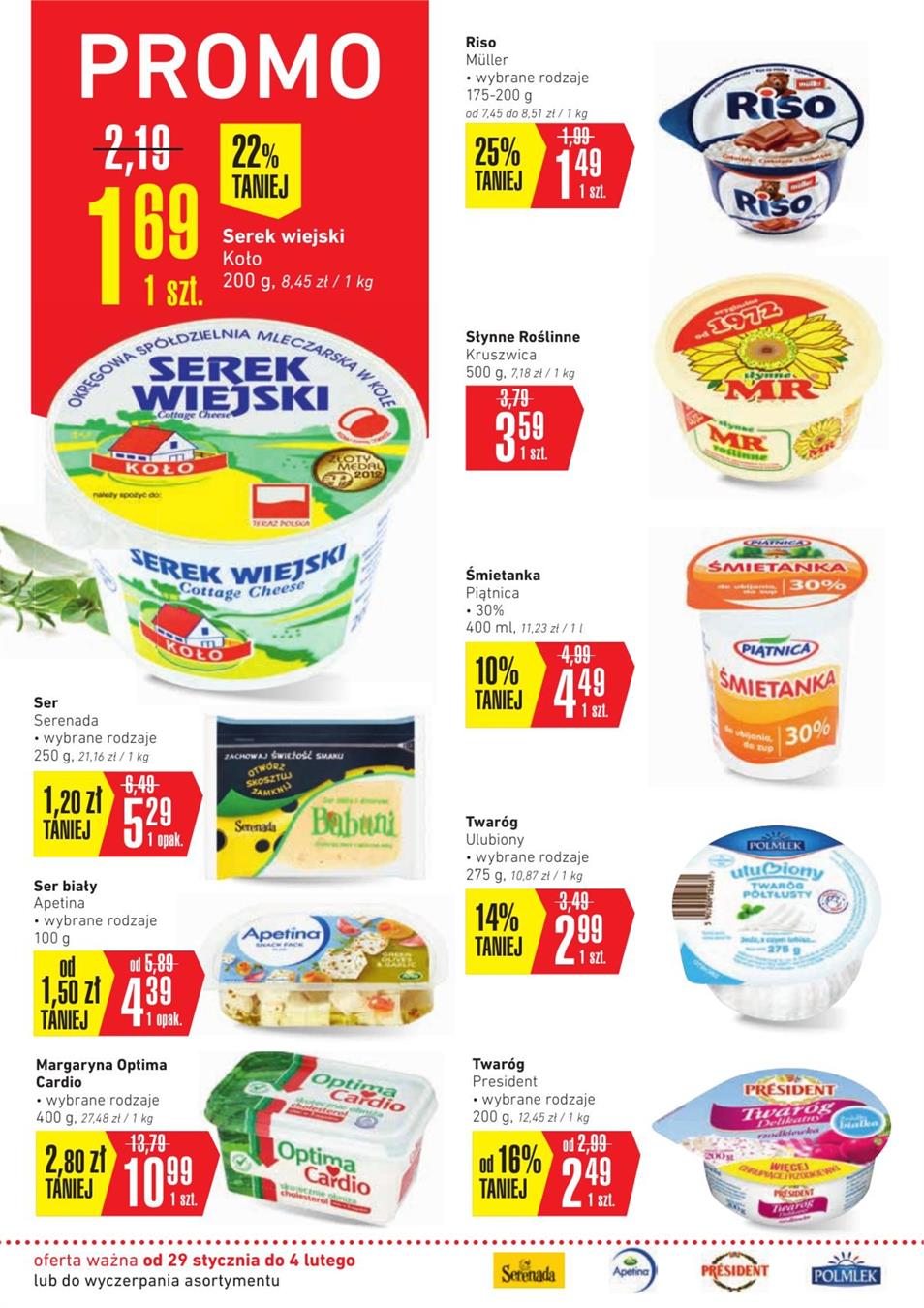 Gazetka SCA PR Polska Sp. z o.o. nr 4 od 2019-01-29 do 2019-02-04