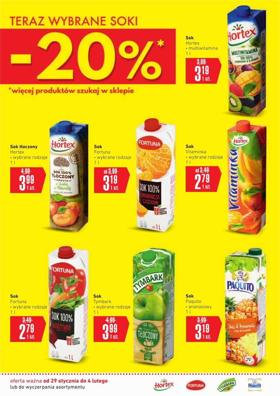 Gazetka SCA PR Polska Sp. z o.o. nr 10 od 2019-01-29 do 2019-02-04