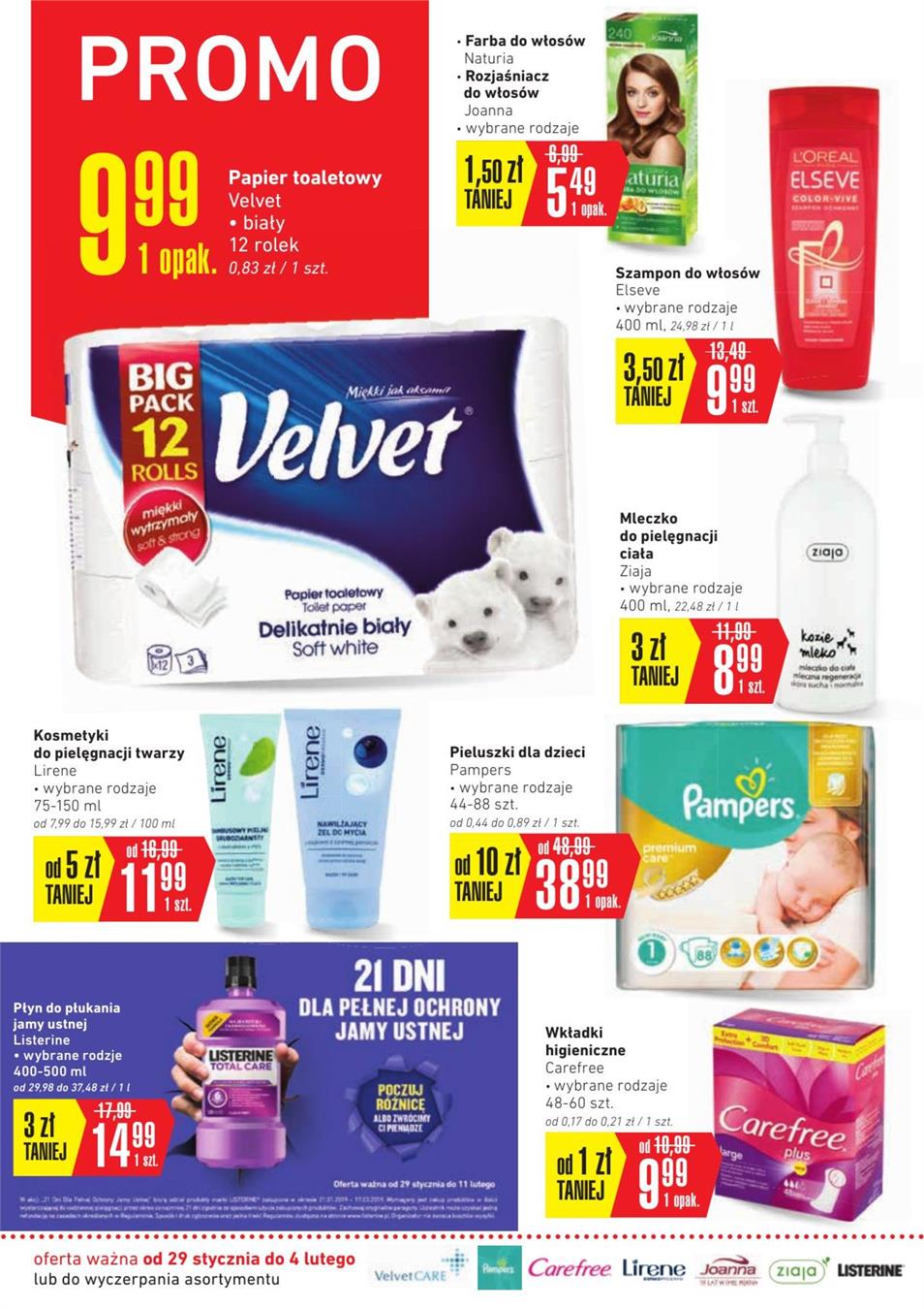 Gazetka SCA PR Polska Sp. z o.o. nr 13 od 2019-01-29 do 2019-02-04