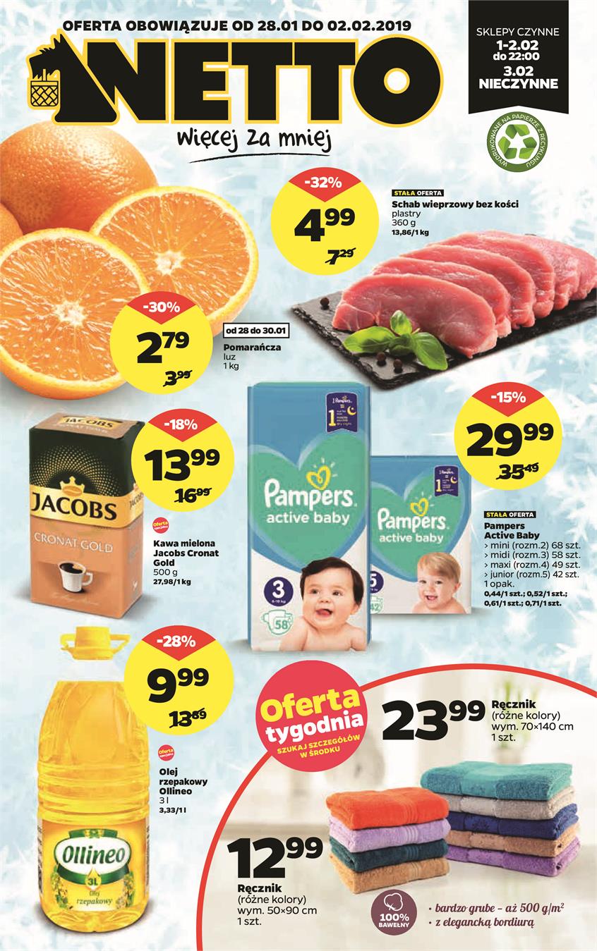 Gazetka Netto Sp. z o.o. nr 1 od 2019-01-28 do 2019-02-03