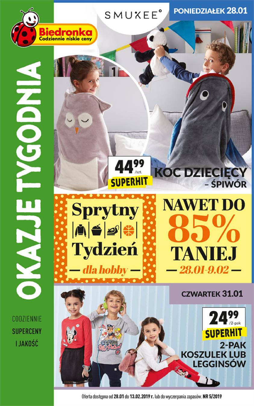 Gazetka Jeronimo Martins Polska SA nr 1 od 2019-01-28 do 2019-02-13