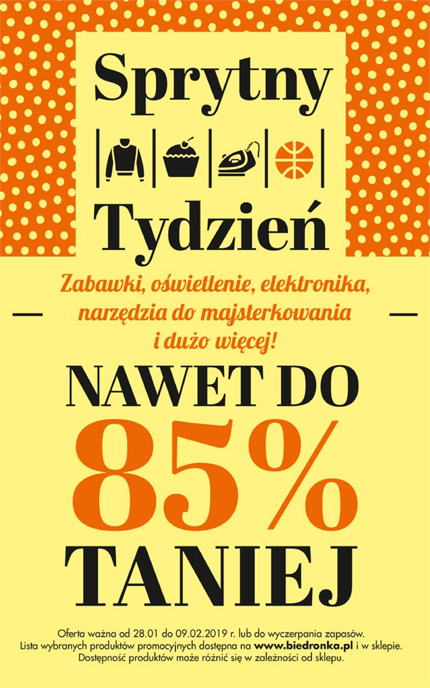 Gazetka Jeronimo Martins Polska SA nr 64 od 2019-01-28 do 2019-02-03