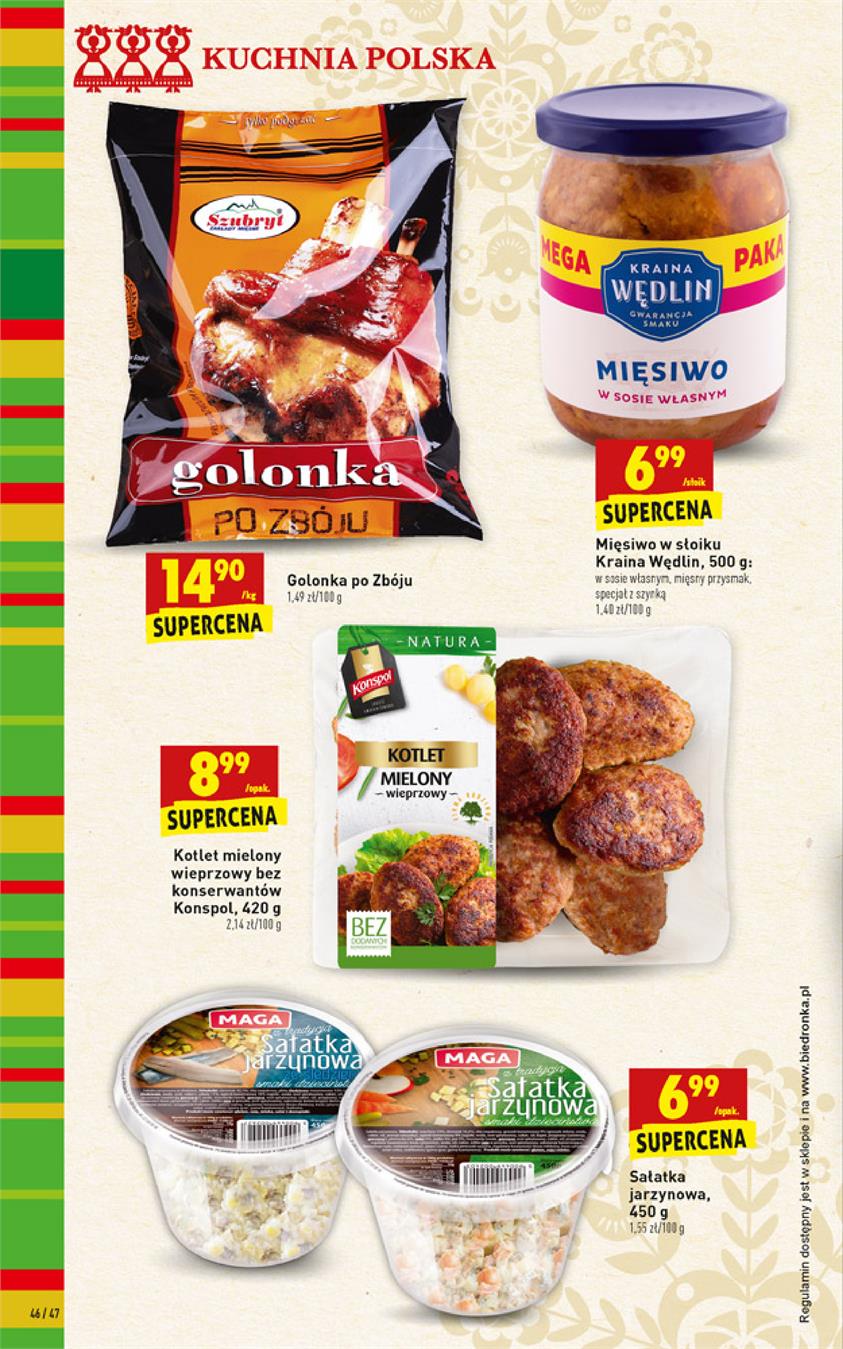 Gazetka Jeronimo Martins Polska SA nr 46 od 2019-01-31 do 2019-02-06