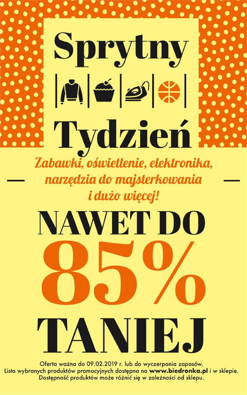 Gazetka Jeronimo Martins Polska SA nr 64 od 2019-01-31 do 2019-02-06