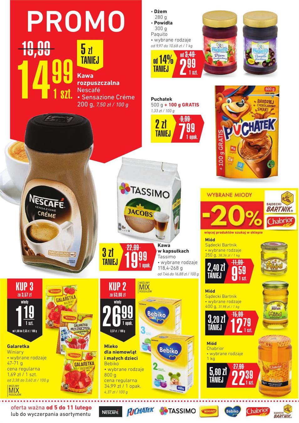 Gazetka SCA PR Polska Sp. z o.o. nr 7 od 2019-02-05 do 2019-02-11