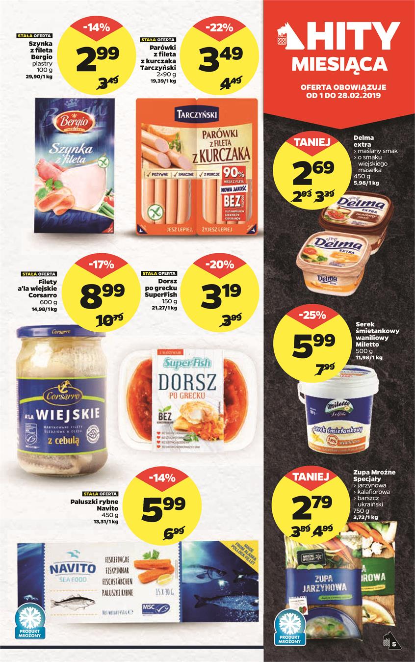 Gazetka Netto Sp. z o.o. nr 5 od 2019-02-04 do 2019-02-10