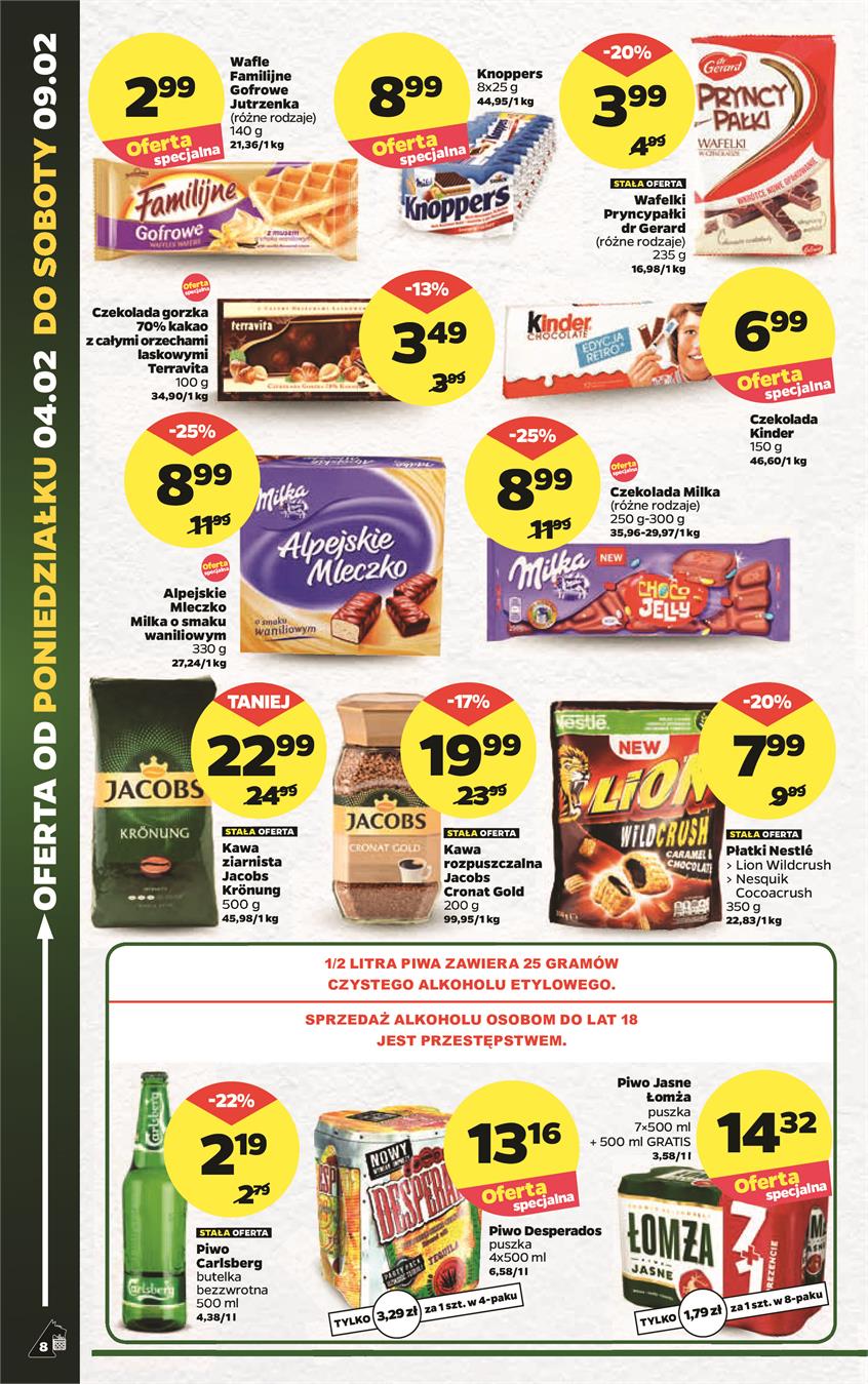 Gazetka Netto Sp. z o.o. nr 8 od 2019-02-04 do 2019-02-10