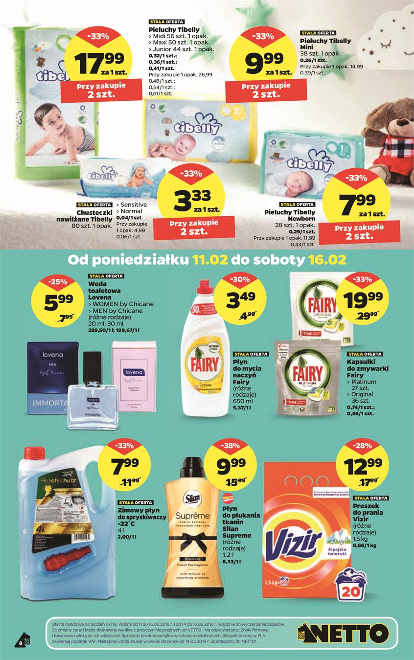 Gazetka Netto Sp. z o.o. nr 8 od 2019-02-11 do 2019-02-17