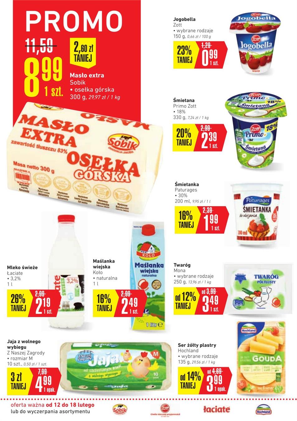 Gazetka SCA PR Polska Sp. z o.o. nr 4 od 2019-02-12 do 2019-02-18