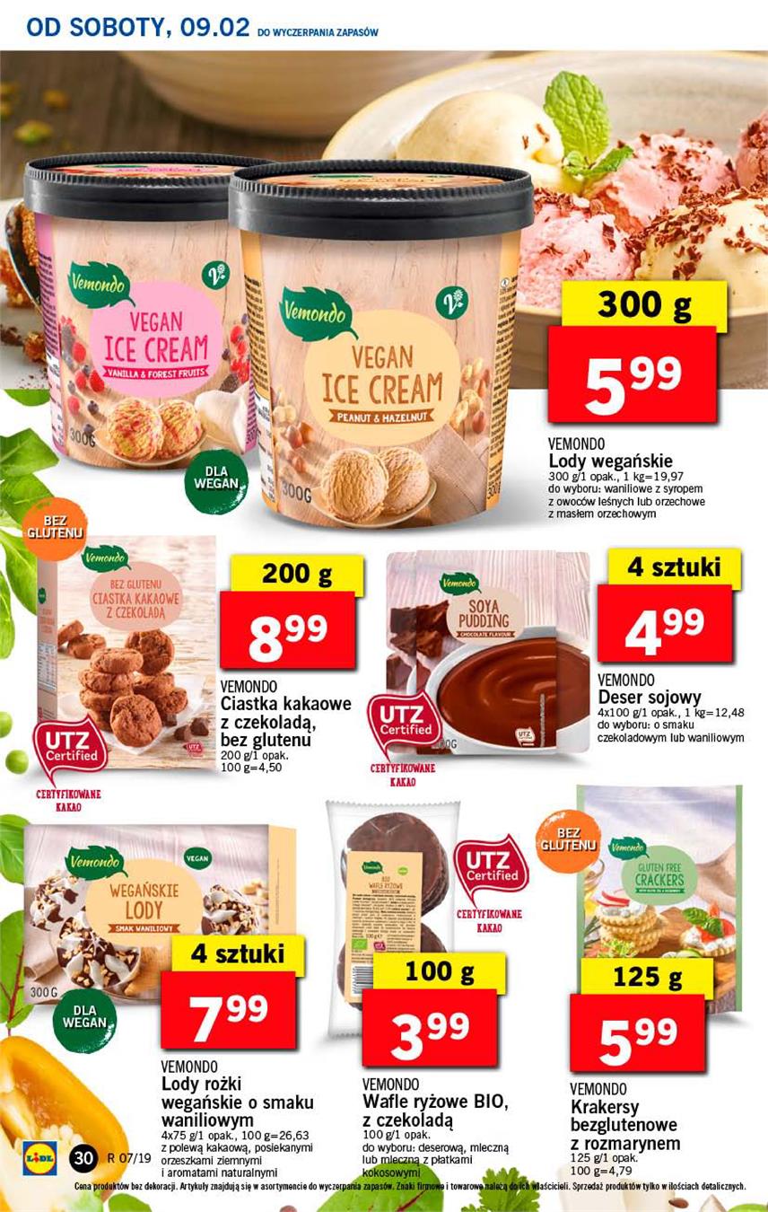 Gazetka Lidl Polska Sp. z o.o. nr 30 od 2019-02-11 do 2019-02-13