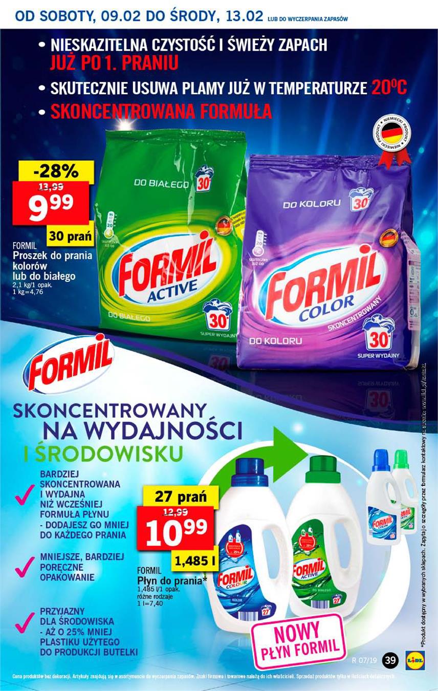 Gazetka Lidl Polska Sp. z o.o. nr 39 od 2019-02-11 do 2019-02-13