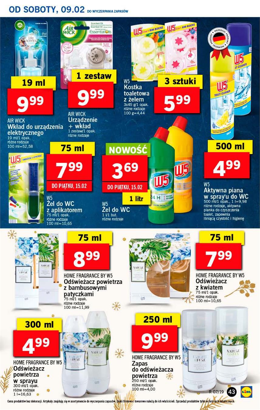 Gazetka Lidl Polska Sp. z o.o. nr 43 od 2019-02-11 do 2019-02-13